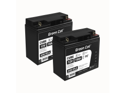 Green Cell ® Gel Batterie AGM 12V 18Ah