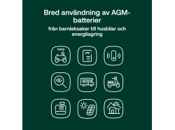 Green Cell® AGM Bateria 6V 12Ah Gel Bateria hermetica sistemas de alarma juguetes eléctricos para niños