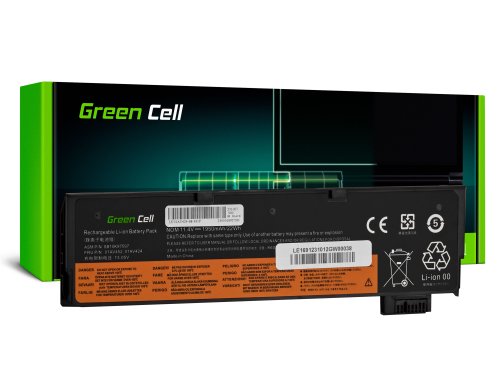 Batería Green Cell 01AV422 01AV490 01AV491 01AV492 para Lenovo ThinkPad T470 T480 T570 T580 T25 A475 A485 P51S P52S - OUTLET