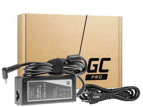 Cargador Green Cell PRO 19.5V 2.31A 45W para HP 250 G2 G3 G4 G5 255 G2 G3 G4 G5, ProBook 450 G3 G4 650 - OUTLET
