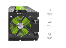 Green Cell® 500W/1000W Reiner Sinus Spannungswandler Wechselrichter 12V 230V Inverter
