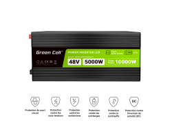 Green Cell® 500W/1000W Reiner Sinus Spannungswandler Wechselrichter 12V 230V Inverter
