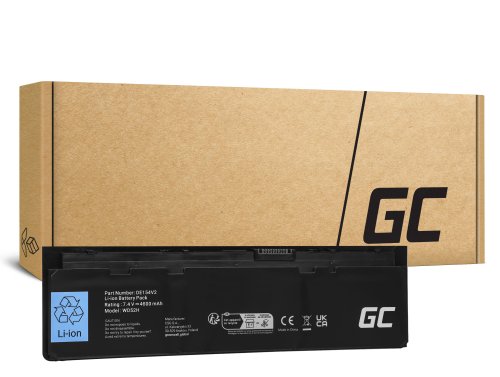 Batería Green Cell WD52H VFV59 KWFFN HJ8KP para Dell Latitude E7240 E7250 - OUTLET