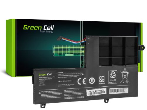 Batería Green Cell L14L2P21 L14M2P21 para Lenovo Yoga 500-14 500-14IBD 500-14ISK 500-15 500-15IBD 500-15ISK - OUTLET