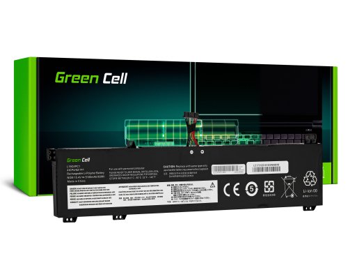 Batería Green Cell L19C4PC1 L19M4PC1 para Lenovo Legion 5 5-15ARH05 5-15ARH05H 5-15IMH05 5-15IMH05H 5P-15ARH05H - OUTLET