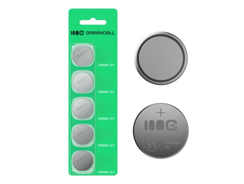 5x batería de Litio CR2025 CR 2025 3V 160mAh Greencell batería botón Blister
