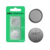 Greencell Blister 2x batería litográfica CR2032 3V 220mAh para llaves, relojes, mandos, balanzas