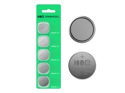 Greencell Blister 5x batería litowa CR2032 3V 220mAh para llaves, relojes, mandos a distancia, balanzas