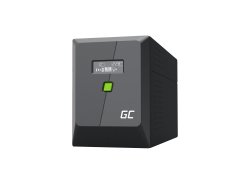 Zasilacz awaryjny UPS Greencell 1500VA 900W PowerProof z wyświetlaczem LCD