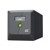 Zasilacz awaryjny UPS Greencell 1000VA 700W PowerProof con pantalla LCD
