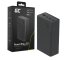 Greencell PowerPlay 30 - powerbank negro de 30 000mAh, 22,5W, 4 puertos