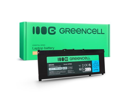 Batería Greencell para HP SR03XL HP Pavilion Gaming 15