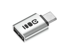 Adaptador OTG Greencell 2.4A USB-C a USB-A datos 480 Mbps 12W aluminio