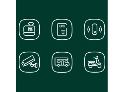 Green Cell CUBE AGM IP54 Bateria 12V 55Ah Gel Bateria hermetica segadora scooter Barco de pesca bote cortacéspedes