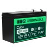 Green Cell® AGM Bateria 12V 7Ah Gel Bateria hermetica UPS reserva de bateria sistemas de UPS USV