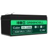 Green Cell® AGM Bateria 12V 3.3Ah Gel Bateria hermetica sistemas de alarma juguetes eléctricos para niños