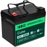 Green Cell® AGM Bateria 12V 33Ah Gel Bateria hermetica Caravan Bateria solar fotovoltaicos silla de ruedas