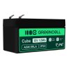 Green Cell® AGM Bateria 12V 1.3Ah Gel Bateria hermetica sistemas de alarma juguetes eléctricos para niños