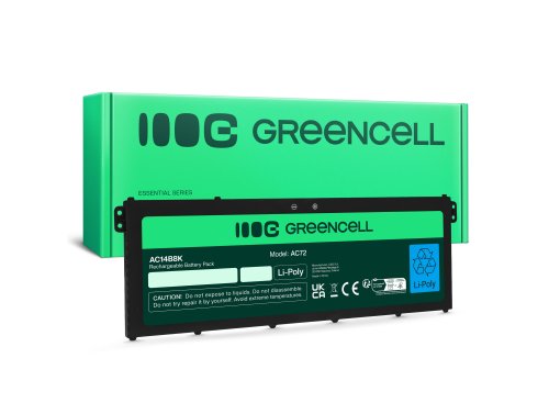 Green Cell Batería AC14B3K AC14B8K para Acer Aspire 5 A515 A517 R15 R5-571T Spin 3 SP315-51 SP513-51 Swift 3 SF314-52