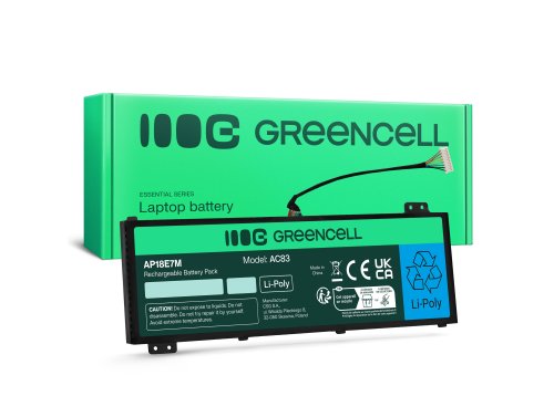 Green Cell Batería AP18E7M AP18E8M para Acer Nitro AN515-44 AN515-45 AN515-54 AN515-55 AN515-57 AN515-58 AN517-51