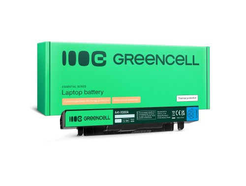 Green Cell Batería A41-X550A para Asus X550 X550C X550CA X550CC X550L X550V R510 R510C R510CA R510J R510JK R510L R510LA F550