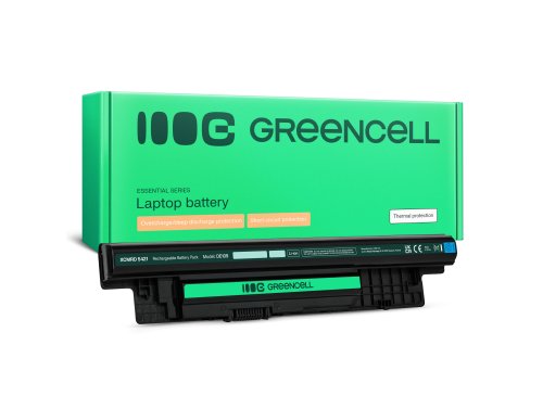 Green Cell Batería XCMRD para Dell Inspiron 15 3521 3531 3537 3541 3542 3543 15R 5521 5537 17 3737 5748 5749 17R 3721 5721 5737
