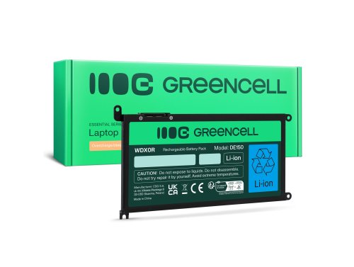 Green Cell Batería WDX0R WDXOR para Dell Inspiron 13 5368 5378 5379 15 5565 5567 5568 5570 17 5765 5767 5770 Vostro 5468 5568