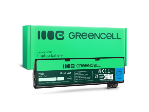 Green Cell Batería 01AV422 01AV490 01AV491 01AV492 para Lenovo ThinkPad T470 T570 A475 P51S T25