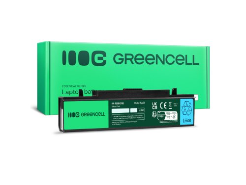 Green Cell Batería AA-PB9NC6B AA-PB9NS6B para Samsung R519 R522 R525 R530 R580 R620 R780 RV510 RV511 NP300E5A NP350V5C OUTLET