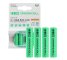 4x Pilas Recargables AAA R3 800mAh Ni-MH Baterías precargadas Green Cell