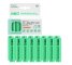 16x Pilas Recargables AAA R3 950mAh Ni-MH Baterías precargadas Green Cell