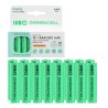 16x Pilas Recargables AAA R3 950mAh Ni-MH Baterías precargadas Green Cell