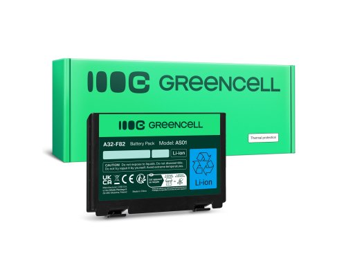 Green Cell Batería A32-F82 A32-F52 para Asus K50 K50I K50ID K50IJ K50IN K50IP K50C K70 K70IJ K70IO K40 K40IJ K51AC - OUTLET
