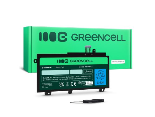 Green Cell Batería B31N1726 para Asus TUF Gaming FX504 FX504G FX505 FX505D FX505G A15 FA506 A17 FA706