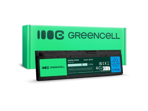Green Cell Batería GVD76 F3G33 para Dell Latitude E7240 E7250