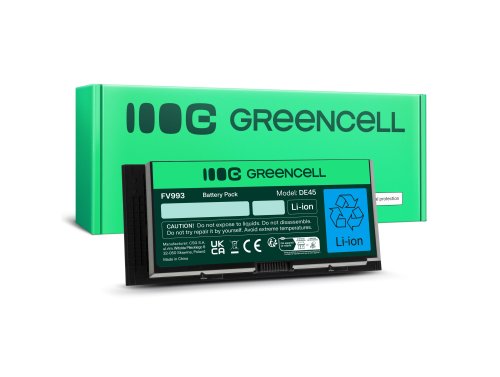 Green Cell Batería FV993 FJJ4W PG6RC R7PND para Dell Precision M4600 M4700 M4800 M6600 M6700 M6800