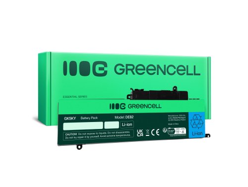 Green Cell Batería GK5KY para Dell Inspiron 11 3147 3148 3152 3153 3157 3158 13 7347 7348 7352 7353 7359 15 7568