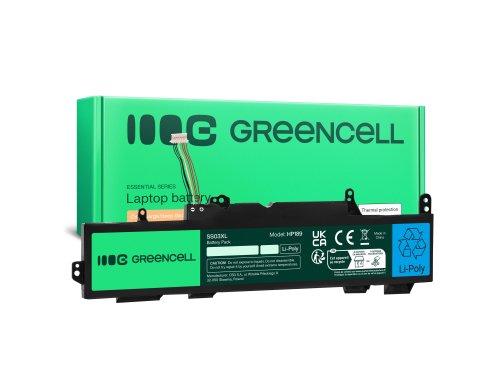 Green Cell Batería SS03XL para HP EliteBook 735 G5 G6 745 G5 G6 830 G5 G6 836 G5 840 G5 G6 846 G5 G6