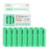 16x Pilas Recargables AA R6 2600mAh Ni-MH Baterías precargadas Green Cell