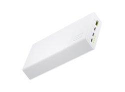 Green Cell PowerPlay20s blanco Power Bank 20000mAh 22.5W PD USB C Bateria Externa con Carga Rápida para iPhone 15 14 13 12