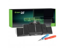 Green Cell PRO Batería A1494 para Apple MacBook Pro 15 A1398 (Late 2013 Mid 2014)