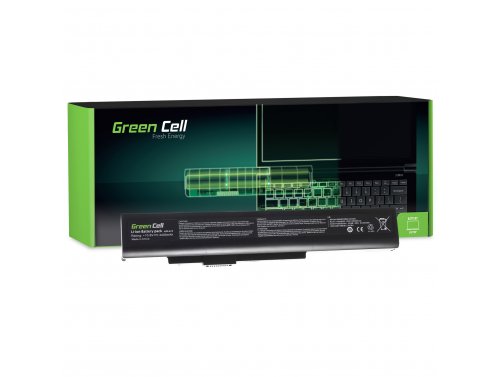 Green Cell Batería A32-A15 para MSI CR640 CX640, Medion Akoya E6221 E7220 E7222 P6634 P6815, Fujitsu LifeBook N532 NH532