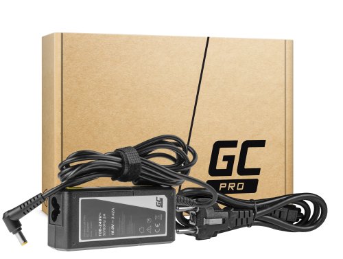 Cargador para Acer PA-1650-86 60W 3.42A rund (5,5-1,7 mm) - Green Cell