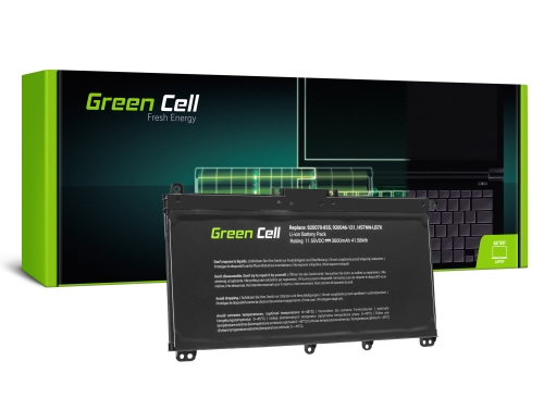 Green Cell Batería TF03XL HSTNN-LB7X 920046-421 920070-855 para HP 14-BP Pavilion 14-BF 14-BK 15-CC 15-CD 15-CK 17-AR - OUTLET