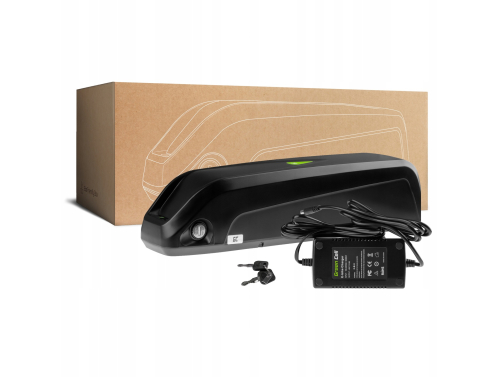 Green Cell Bateria Bicicleta Electrica 36V 14.5Ah 522Wh Down Tube Ebike EC5 para Nilox, Ancheer, Samebike y Cargador